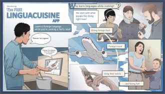 Linguacuisine Comic