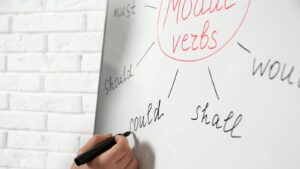 Teaching modal verbs
