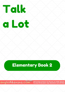 Talk a Lot – Elementary Book 2
