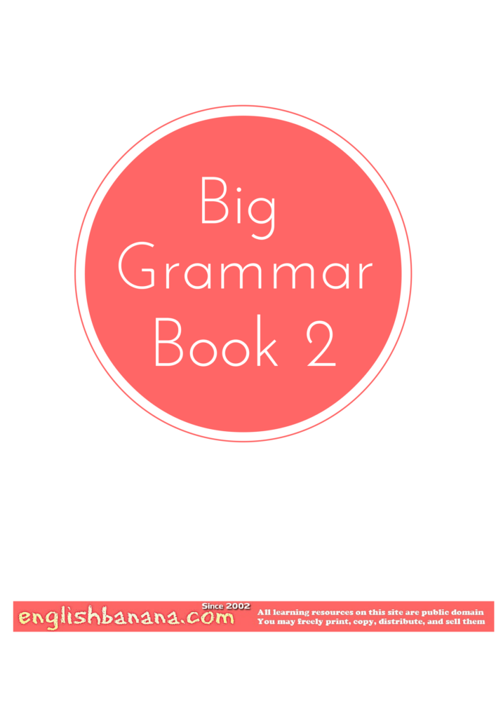 Big Grammar Book 101 Worksheets For English Lessons Matt Purland