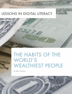 Preview The Habits of the World’s Wealthiest People – Lessons in Digital Literacy